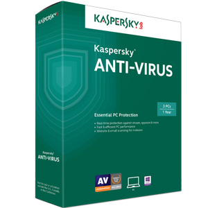 Phần mềm Diệt virus máy tính Kaspersky Anti-Virus (1PC/Năm)