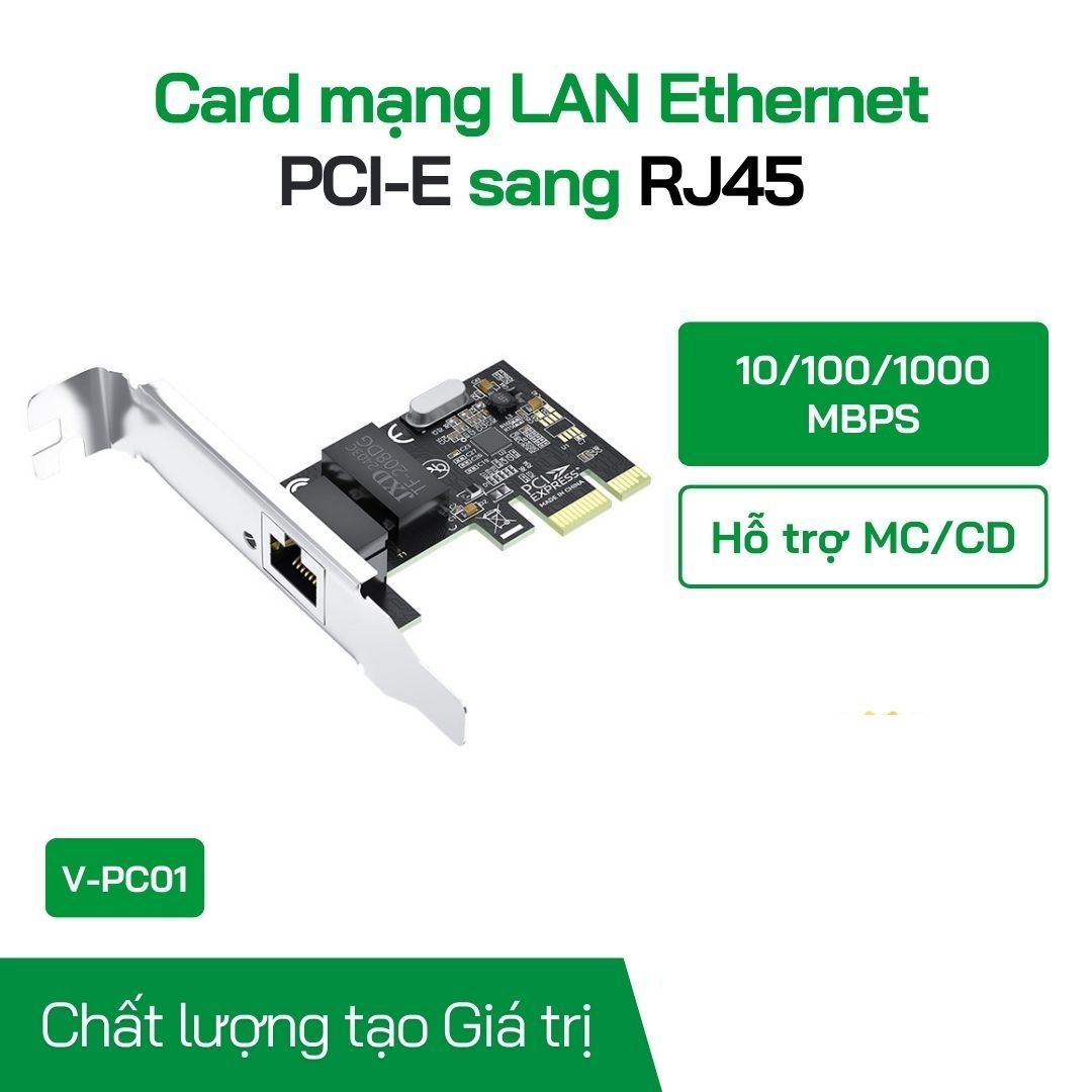 Card mạng PCI-E Lan Ethernet RJ45 - V-PC01